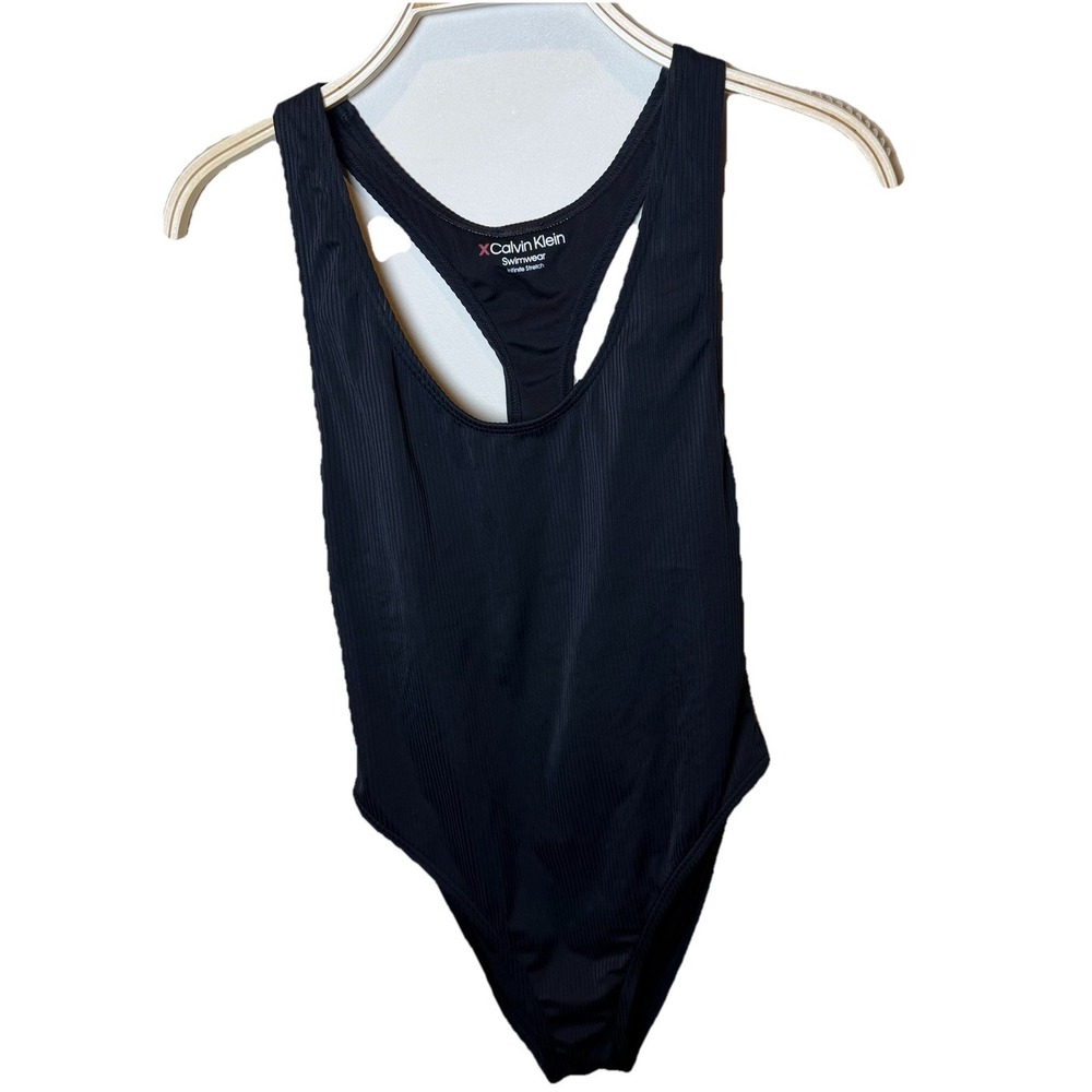 Calvin Klein Infinite Stretch One Piece Swimsuit X Fit Women's Size M Summer